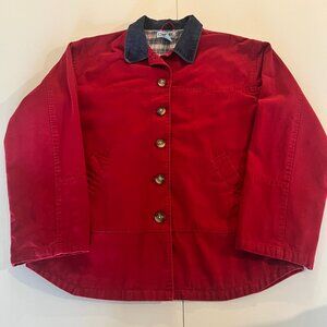 Vintage Cherokee Womens Barn Chore Coat Jacket Lined Sz Medium Farmhouse Classic
